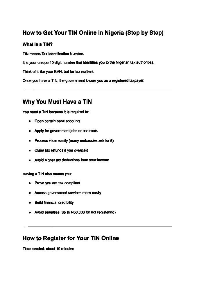 Mazi_Chinonso1's tweet image. How to get your TIN

Link in the comment sections