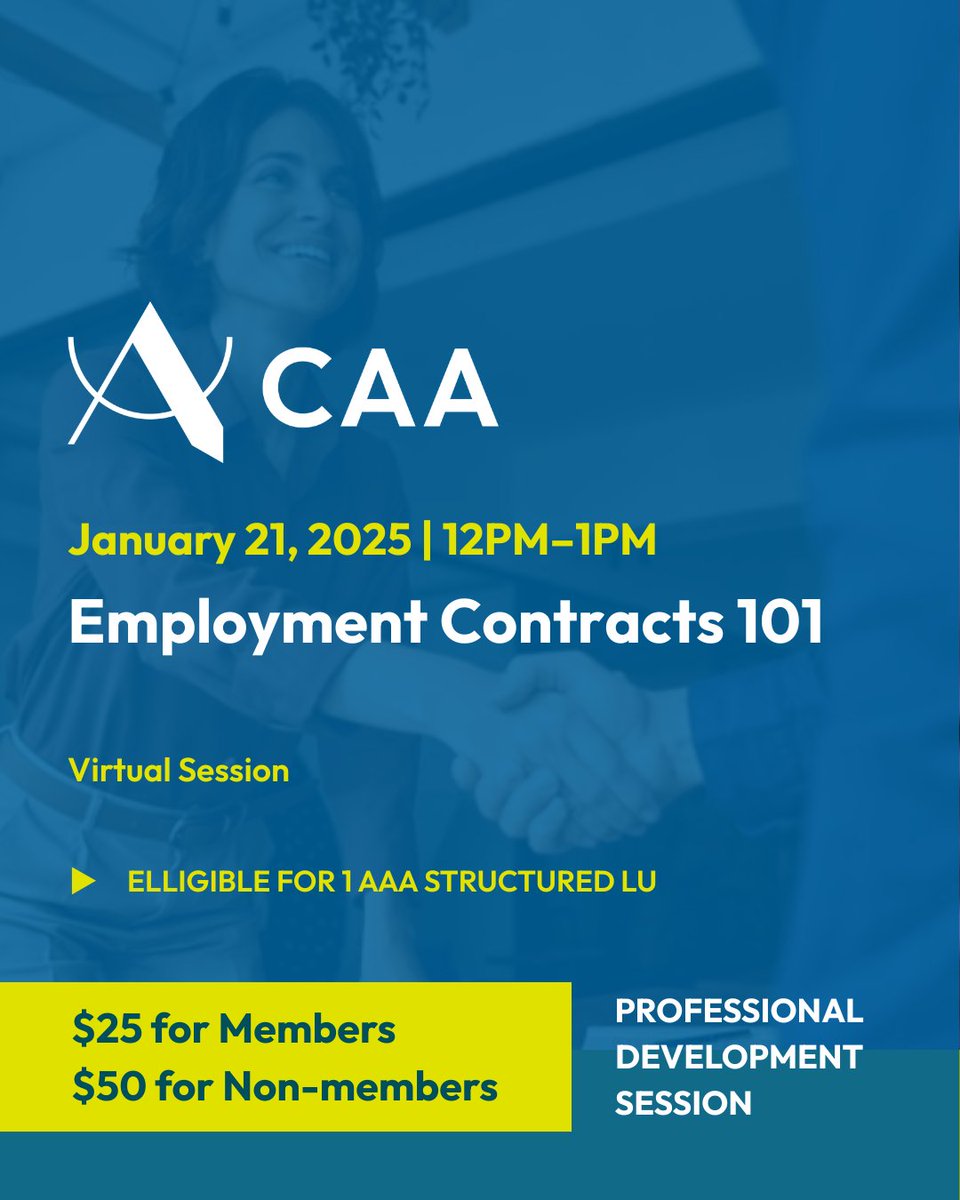 ConsultArchAB's tweet photo. Notice of PD: Employment Contracts 101 - https://t.co/83JA2h7x9L https://t.co/raNOh5HoFc