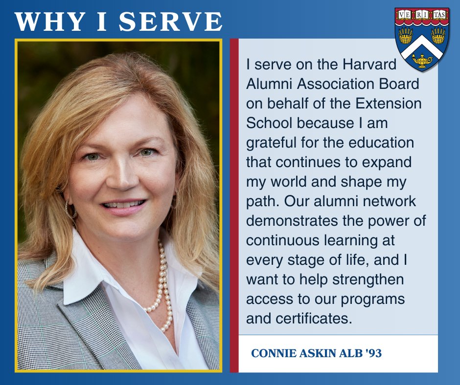 Harvard Extension Alumni Association tweet media