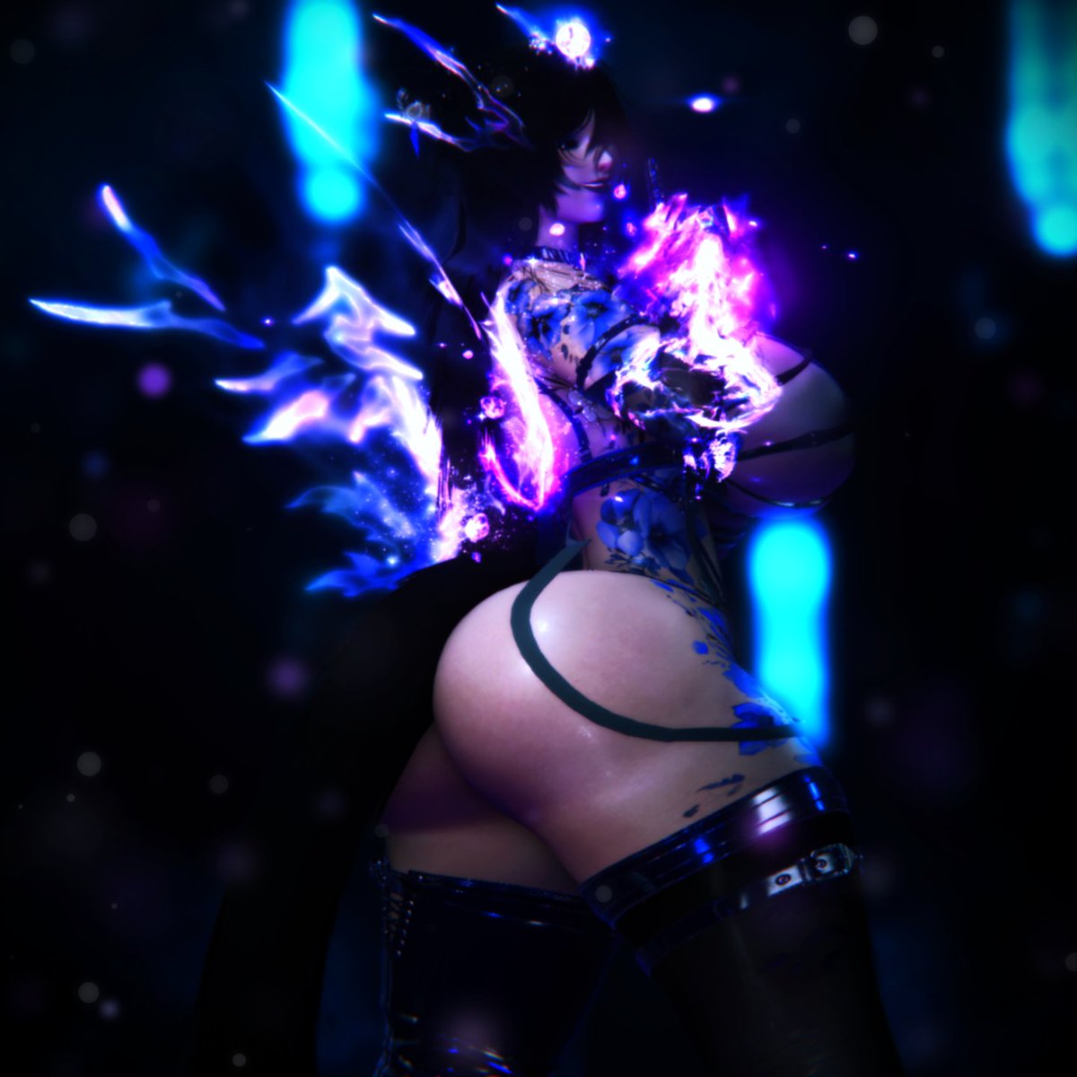 VelKyrie_'s tweet photo. "Don't look so surprised dear.. you're in my realm now.~" https://t.co/YUWFKLZJZl