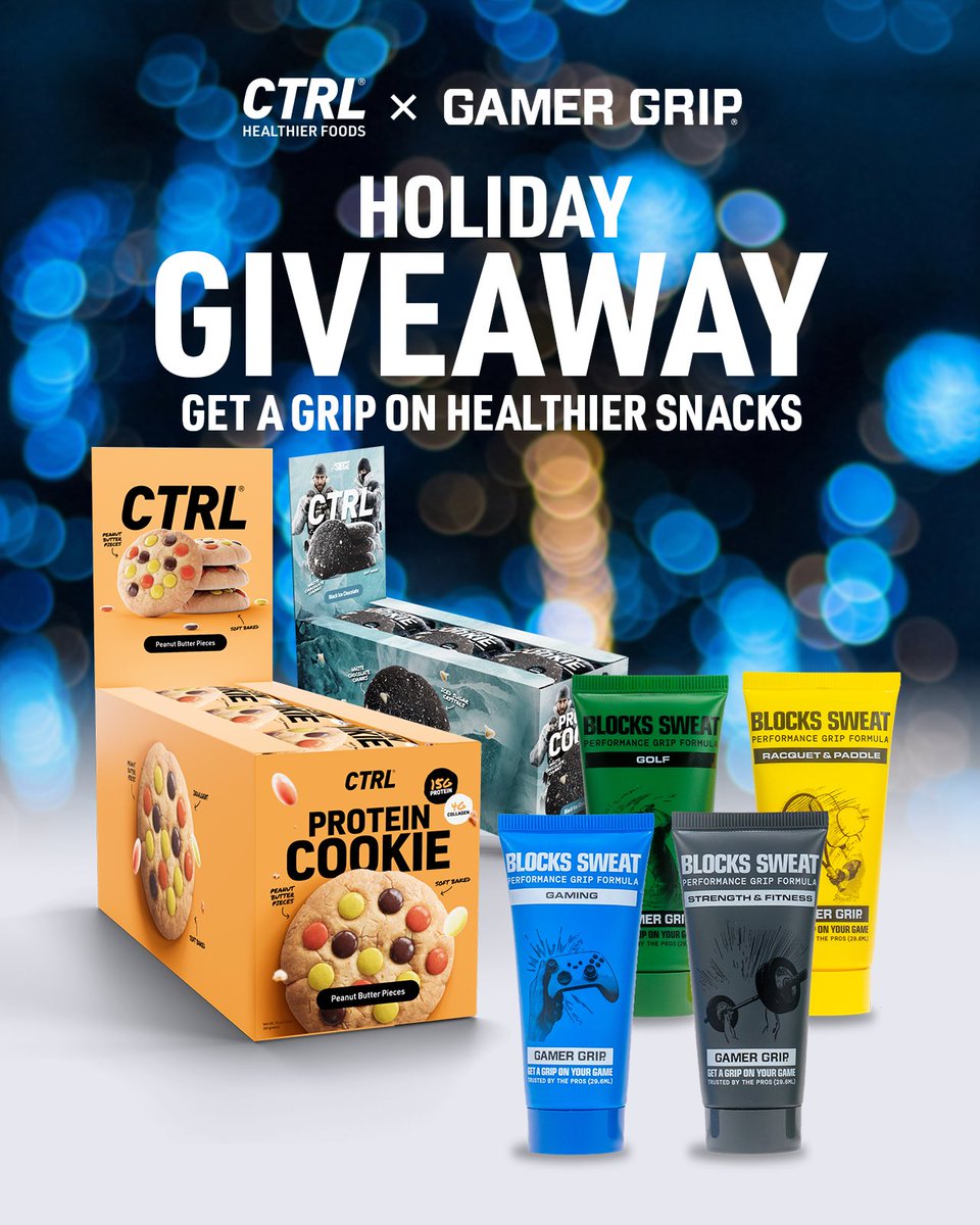 We’re teaming up with <a href="/GamerGripUSA/">Gamer Grip®</a> for a holiday giveaway!!

Whether you’re grinding ranked, hitting the range, training in the gym, or competing on the court, this giveaway has everything you need to stay focused, stay in control, and play your best. Giveaway link in the
