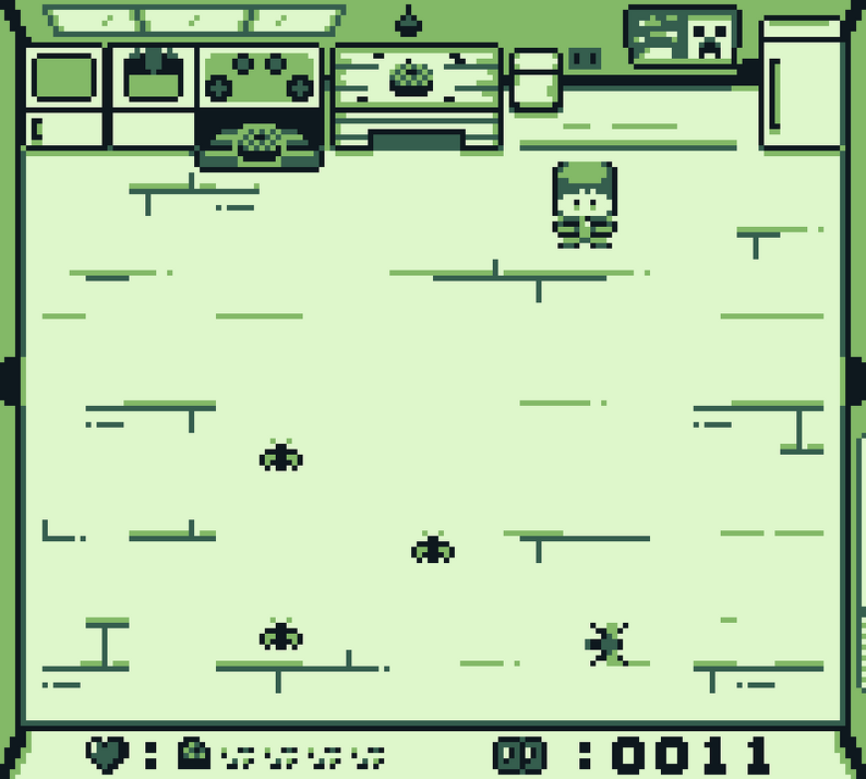 AliGumble's tweet photo. BUGSPRAYER //

"...is an arcade minigame collection for the Gameboy inspired by classic arcade minigame collections of the past, like Nintendo’s Game &amp; Watch Gallery series of the same platform!"

#GameBoy 

https://t.co/LglNGLeMii https://t.co/IgOOAv7Wsl