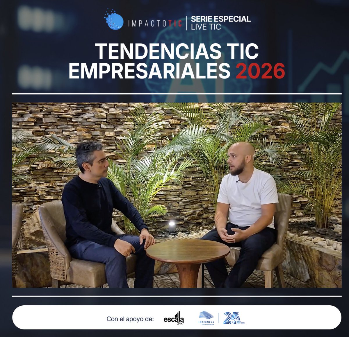 <a href="/sergiogomezh/">Sergio Gomez🌐</a> <a href="/MauricioJaramil/">Mauricio Jaramillo Marín</a> <a href="/Sandradefelipe/">Sandra Defelipe Díaz</a> <a href="/IsaCrisdeAvila/">Isabel de Avila</a> <a href="/ECOPETROL_SA/">Ecopetrol</a> <a href="/AdresCol/">ADRES</a> <a href="/FNAahorro/">FNA AHORRO</a> <a href="/ETB/">ETB</a> <a href="/Telefonica_Col/">Telefónica Colombia</a> <a href="/colilla/">Jorge A. Hernández</a> Jorge Hernández (<a href="/colilla/">Jorge A. Hernández</a>), continúa esta ronda de entrevistas con Alejandro Muñoz, Chief Data Officer de Cobre 💬
¿Quieres unirte a la transmisión en vivo de Live TIC?
Haz clic aquí y acompáñanos en tiempo real: live-events.co/impacto-tic-se… 

#TendenciasTIC #LiveTIC