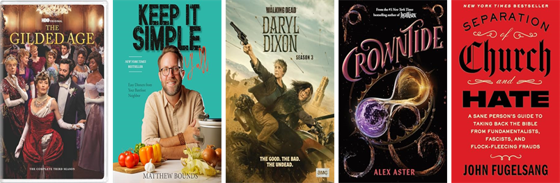 association_lee's tweet photo. This week the Lee Library has 137 new books and three new movies.  New items include Heated Rivalry, The Long Game, The Gilded Age, Tough Guy, God of Fury, The Walking Dead, Dear Reader, The Mad Wife, Crowntide, and Separation of Church and Hate. https://t.co/NLUMUev2QJ https://t.co/hBB9HYkG1C