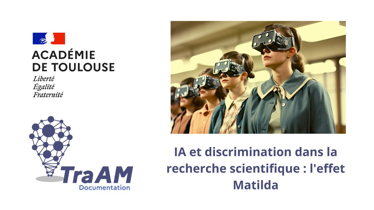 [Scénario pédagogique #Edubase] 

🤖Réaliser des biographies de femmes scientifiques et sensibiliser les  élèves à la place des femmes dans la recherche scientifique. #EMI

💡Un scénario proposé par <a href="/actoulouse/">Académie de Toulouse</a>

🔗 edubase.eduscol.education.fr/fiche/23590