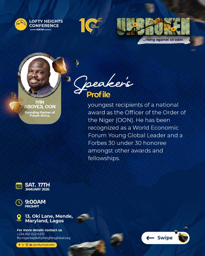 Lofty Heights Conference, Nigeria tweet media