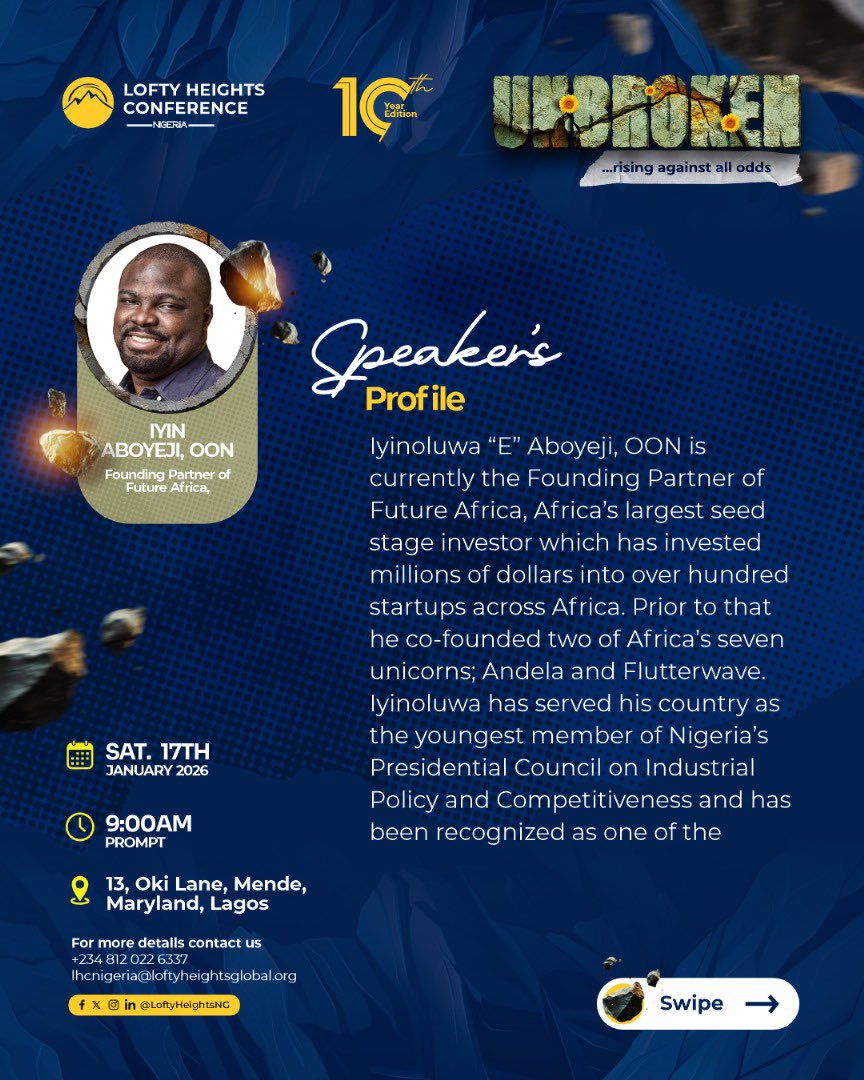 Lofty Heights Conference, Nigeria tweet media