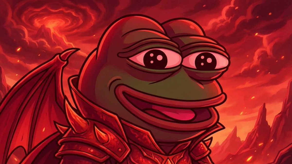 DigieDoge's tweet photo. Evil Pepe 😈😈😈 #meme #pepe #evilpepe https://t.co/Twe626OjzG