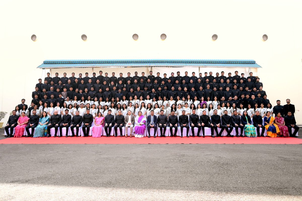 NADT_Official's tweet image. Induction Training of the 79th Batch of IRS was inaugurated at NADT, Nagpur in presence of Chief guest Shri K. Sanjay Murthy, Hon’ble C&amp;amp;AG, with Smt Malathi Sridharan, Pr. CCIT, as Guest of Honour. 182 Officers will get 16 months induction training before posting in the field.