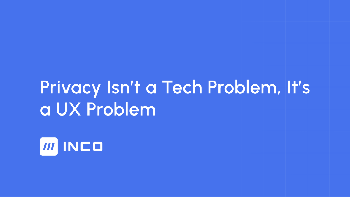 privacy isn't a tech problem. it's a UX problem

the onchain privacy debate has obsessed over technology and architecture, but history shows the winning solution is almost always the one that's easiest to use ↓