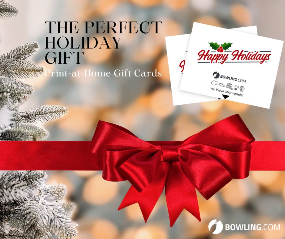⏰ Only 8 days till Christmas!🎅 
🎁 Stress-free gifting starts at Bowling.com! 📩 Pick up a Bowling.com Email Gift Certificate — delivered instantly by email and ready to print at home!🎄