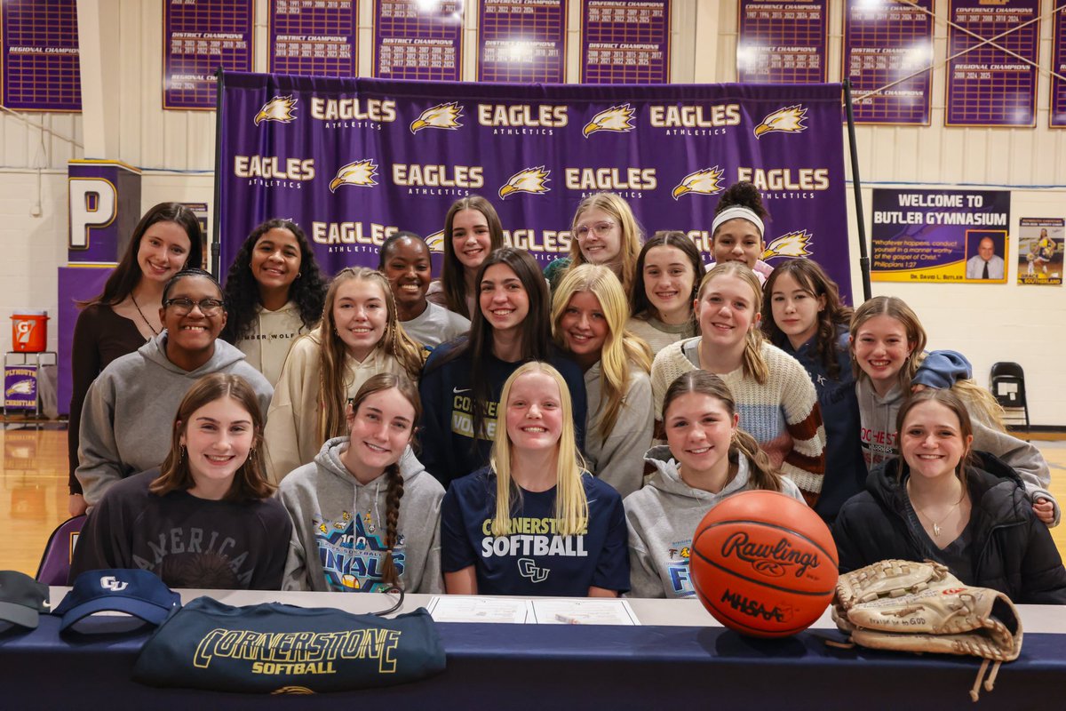 PcaSoftball's tweet image. Congratulations to Clara Groen on signing to continue her softball career at Cornerstone University!