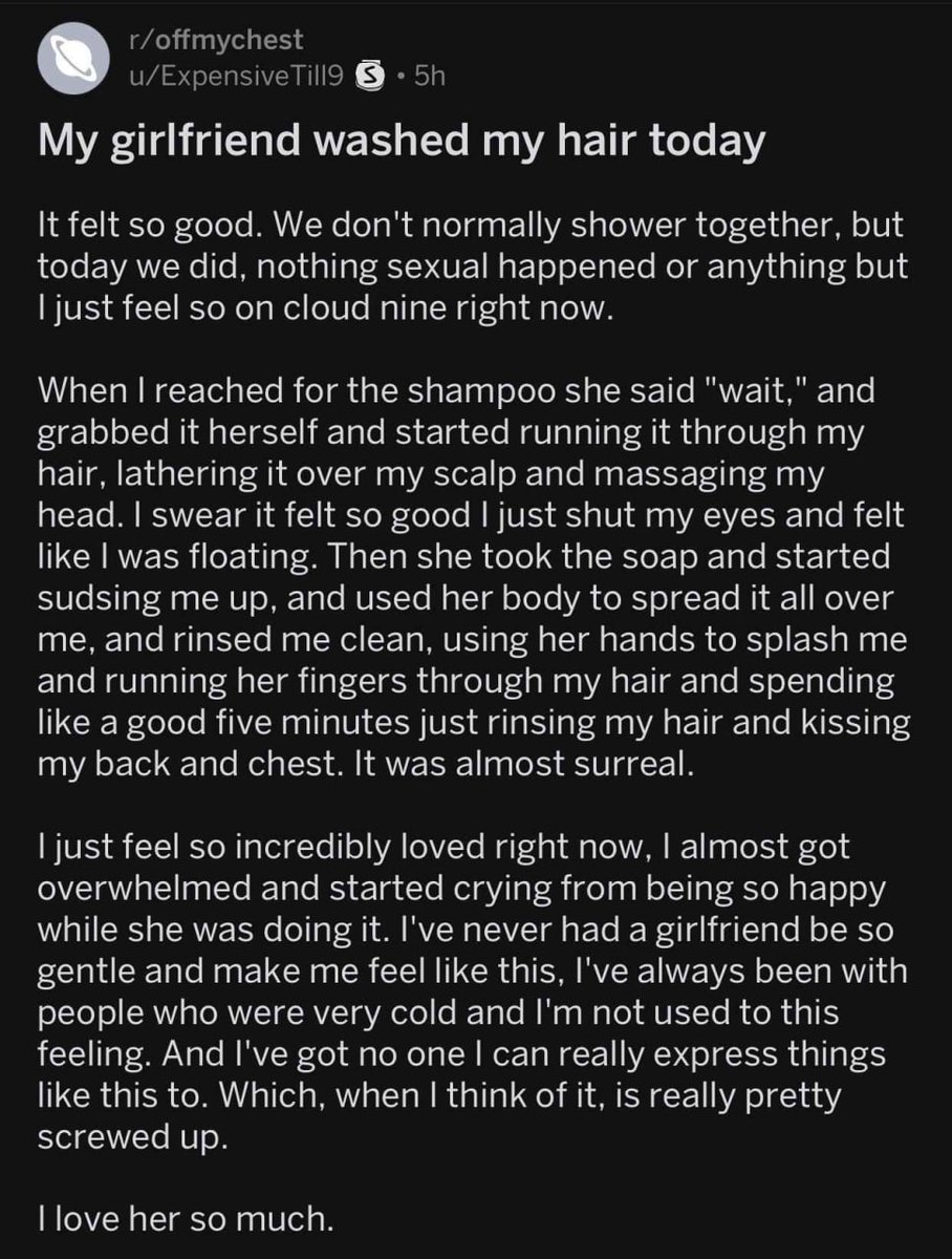 _kolva's tweet image. Sensitive young men only wants one thing, and it's beautiful