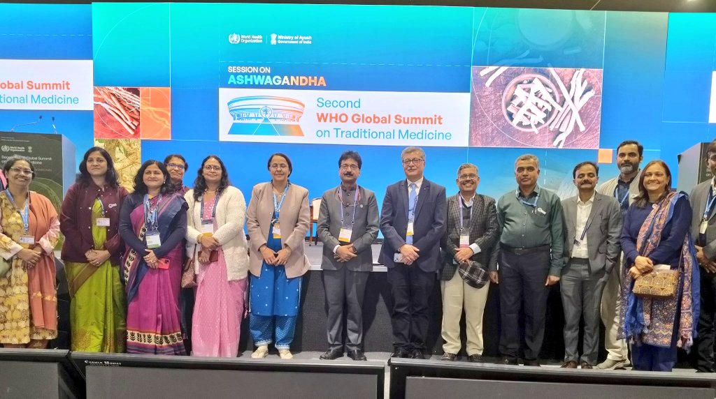 CCRAS_MoAyush's tweet image. #CCRAS participated in the 2nd @WHO Global #TraditionalMedicine Summit 2025 at Bharat Mandapam, New Delhi, joining global leaders, researchers, and healthcare experts to advance dialogue on integrating traditional medicine into mainstream healthcare.

#Ayush #2ndGlobalTMSummit