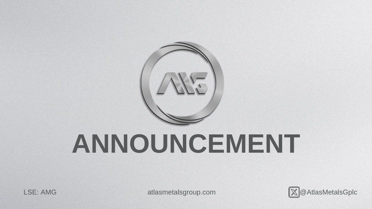 Atlas Metals Group plc tweet media