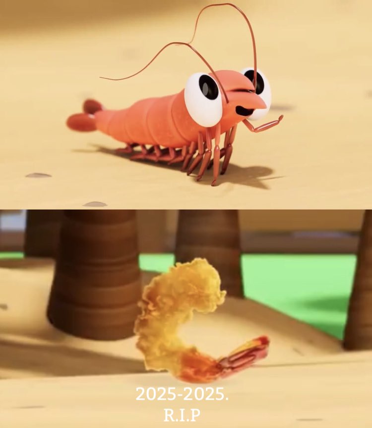 PrideRing666's tweet image. He was a good shrimp. 😭 
#TheAmazingDigitalCircus #TADC