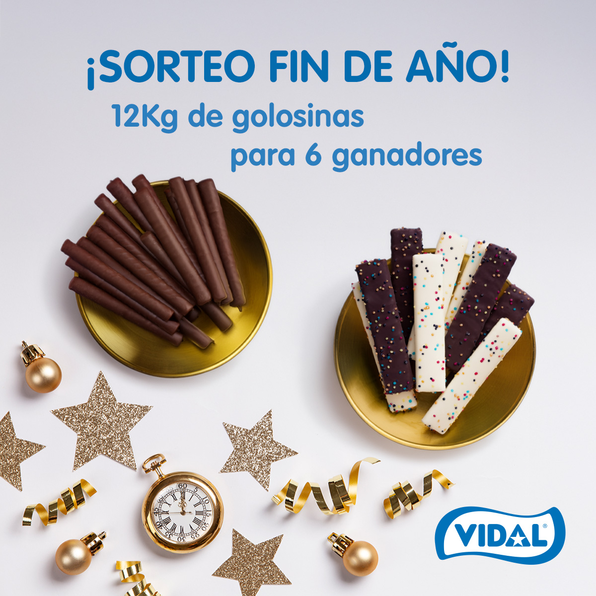 🎉🍬 ¡SORTEO FIN DE AÑO! 🍬🎉

Porque el año se despide mejor con chuches…
🎁 Sorteamos 12 KG DE GOLOSINAS
👉 6 GANADORES se llevan 2 KG cada uno 😍

¿Te apuntas a acabar el año de la mejor forma? 😏

Para participar:
✅ Síguenos
❤️ Dale like a este post
👯‍♀️ Menciona a 2 amig@s