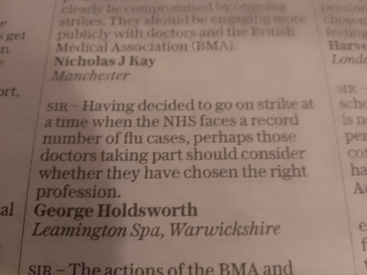 Hits the nail on the head this letter. 👏👏