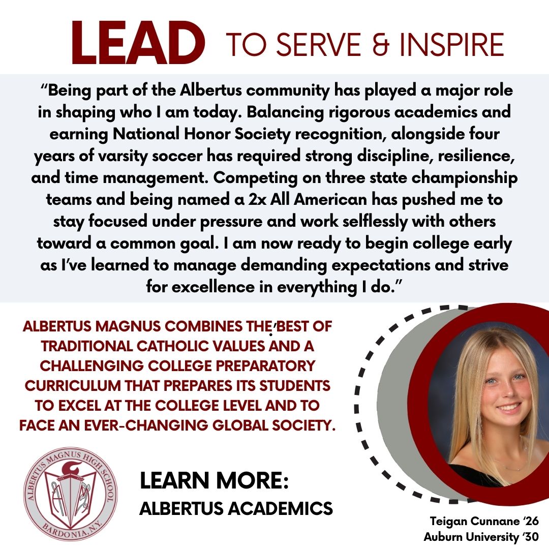 Albertus Magnus HS - Official tweet media