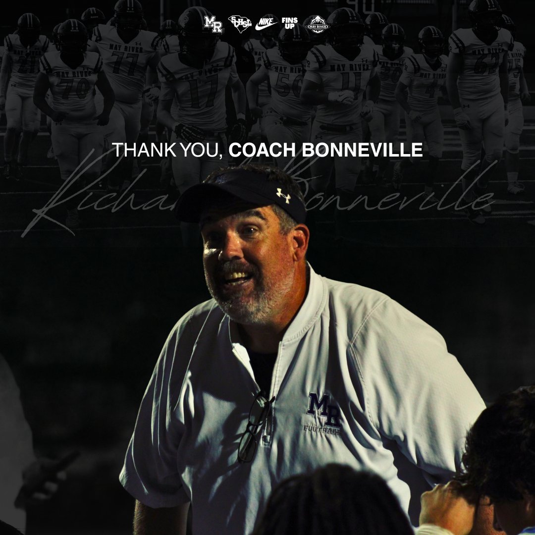 MRsharks1's tweet image. Laid it on the line; created a decade of memories and triumphs.

You will always be a part of May River.

Congratulations on retirement - you will be missed!

Story by @LouatTheState here: tinyurl.com/ysx4umyh

#EmbraceTheChaos