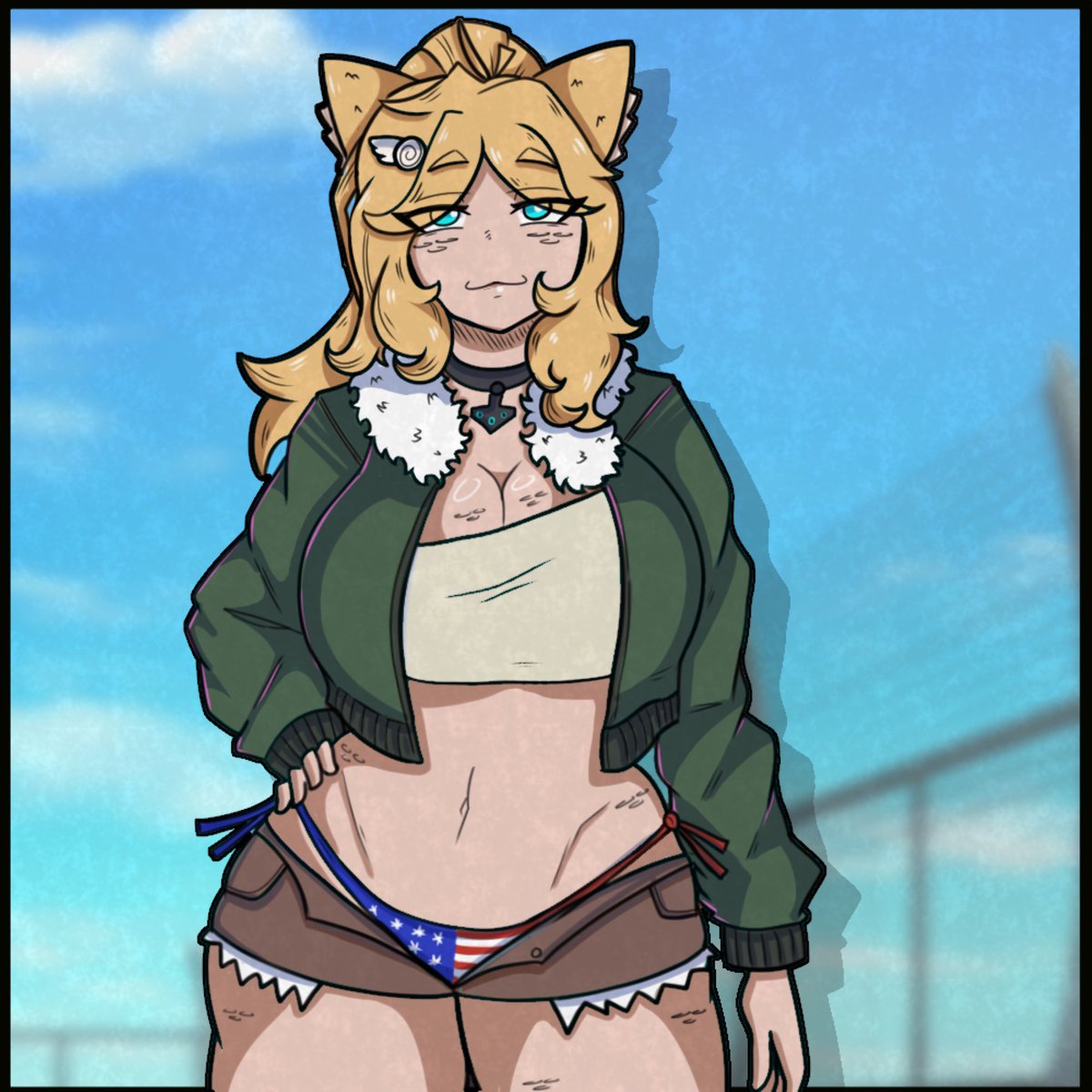 Been experimenting with new outfits. 

What do you think of this?