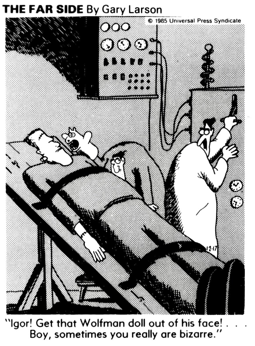 THE FAR SIDE
Gary Larson 12.17.85