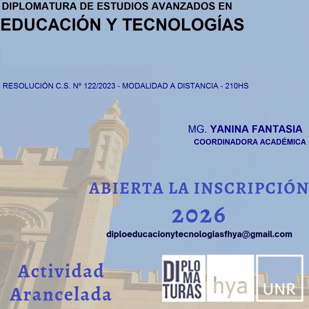 Inscripción aquí ➡️ forms.gle/DyUqZeGR2873yc…