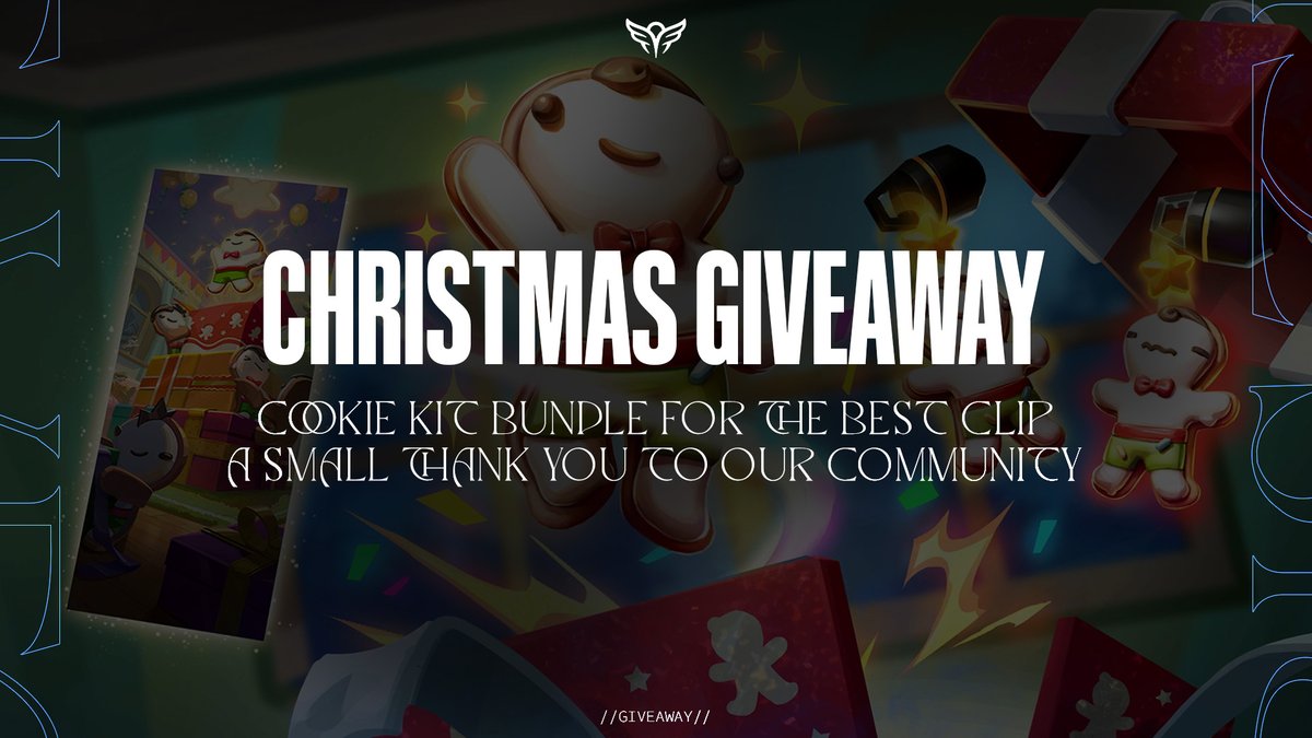 🎄Christmas Giveaway

Submit your best clip and win the "COOKIE BUNDLE"
Best clip takes it all.

To enter and have a chance to win, make sure to follow us and tag us in your clip.

Good luck &amp; happy holidays