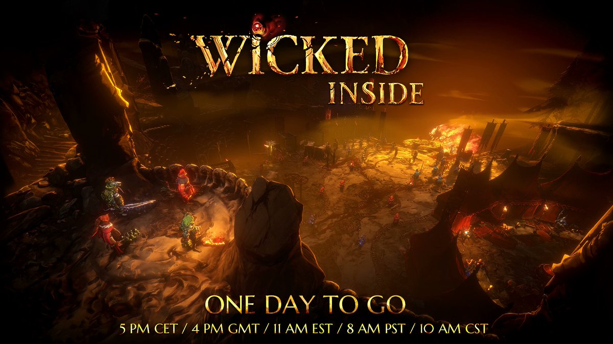 wickedgame's tweet image. Just ONE day to go!!!

Wicked Inside Co-op premieres Dec 18th at 5 PM CET / 4 PM GMT / 11 AM EST / 8 AM PST / 10 AM CST

Bringing you a deep dive into our long awaited Co-op update and much more.
We can’t wait to see you there!

Keep an eye out for Wicked Inside here:…