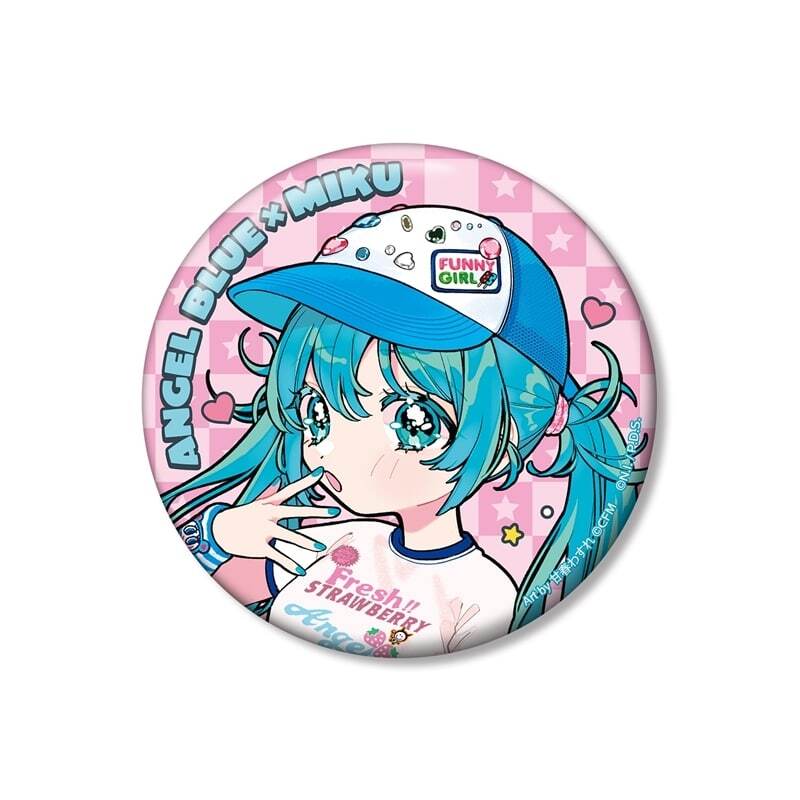 アニメイトで取扱中！ 初音ミク ANGEL BLUEコラボ 描き下ろし 初音ミク