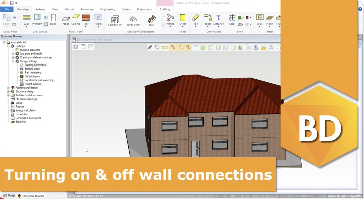 VertexSysIntl's tweet image. #TutorialVideo: Learn the process of turning on and off wall and floor framing connections within #VertexBD #BIM software.

Watch 📹: youtube.com/watch?v=_y9eHM…

Learn more about Vertex BD at: vertexcad.com/bd/

#wallframing #floorframing