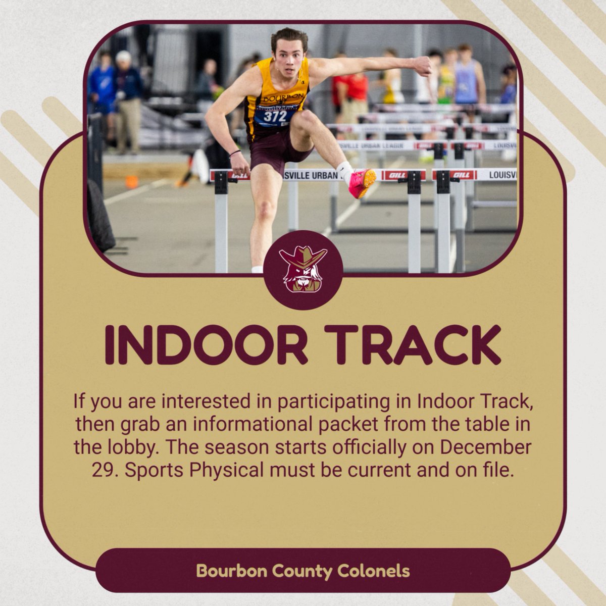 Bourbon County Athletics tweet media