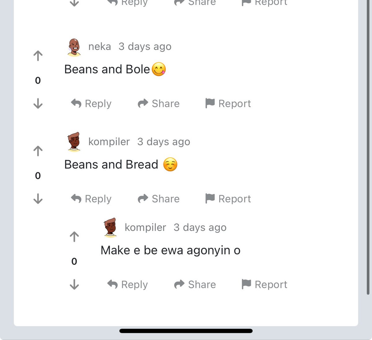 Quibbles_app's tweet photo. What’s your favorite beans combo? Join the conversation on Quibbles

Which is your favourite Beans combo? https://t.co/JO54YpwHJu https://t.co/exmvfqupVz