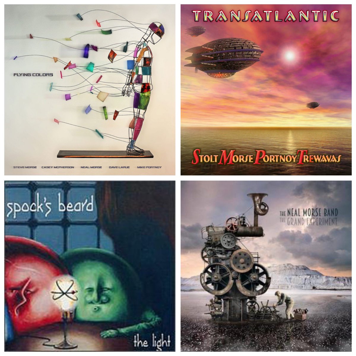 primarily_prog's tweet image. A Neal Morse afternoon …

Was listening to an interview for the new NMB album and how the band came together in the studio with nothing written.

Neal was up at 3am every day, wrote a song from scratch which the band then rehearsed and recorded later that day.

Amazing fellow.