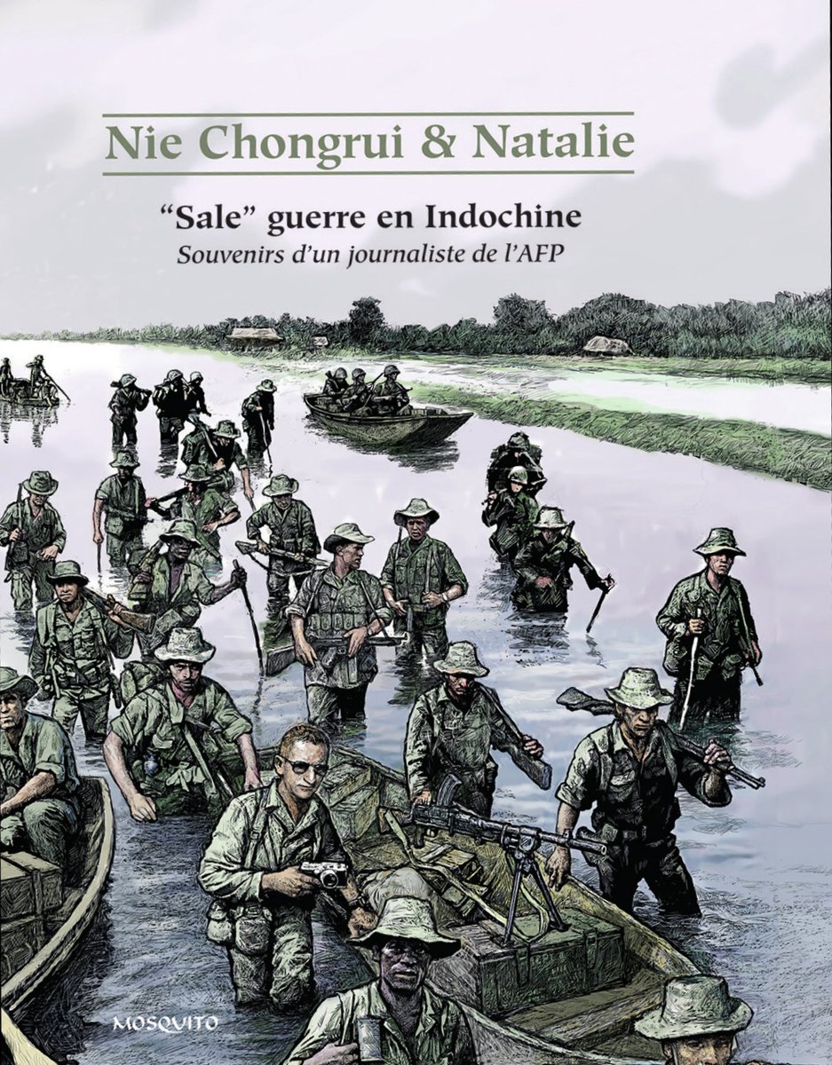 "Sale" guerre en Indochine, de Natalie et Nie Changrui ou le passage en Indochine de François du Sorbier, correspondant sur place pour l'AFP pendant la guerre. Un témoignage éclairant et émouvant.
➡️casesdhistoire.com/sale-guerre-en…