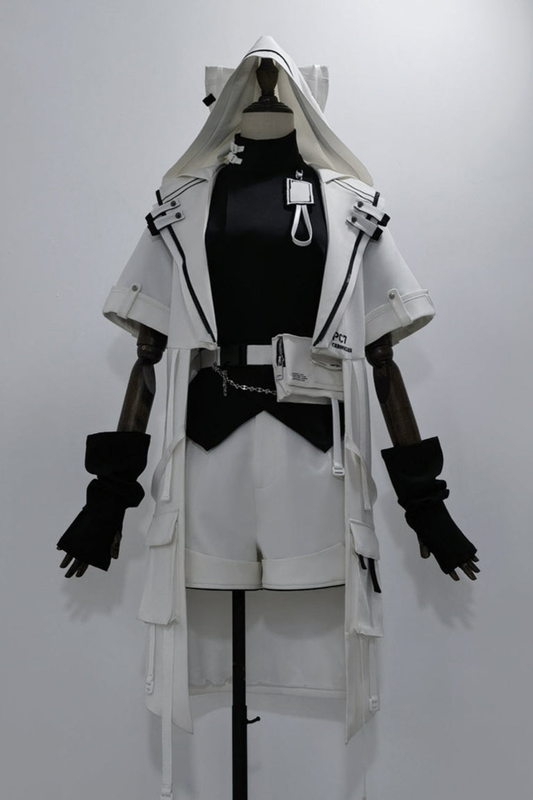🖤⚡ 近未来ストリート軍服ロリータ ⚡🤍