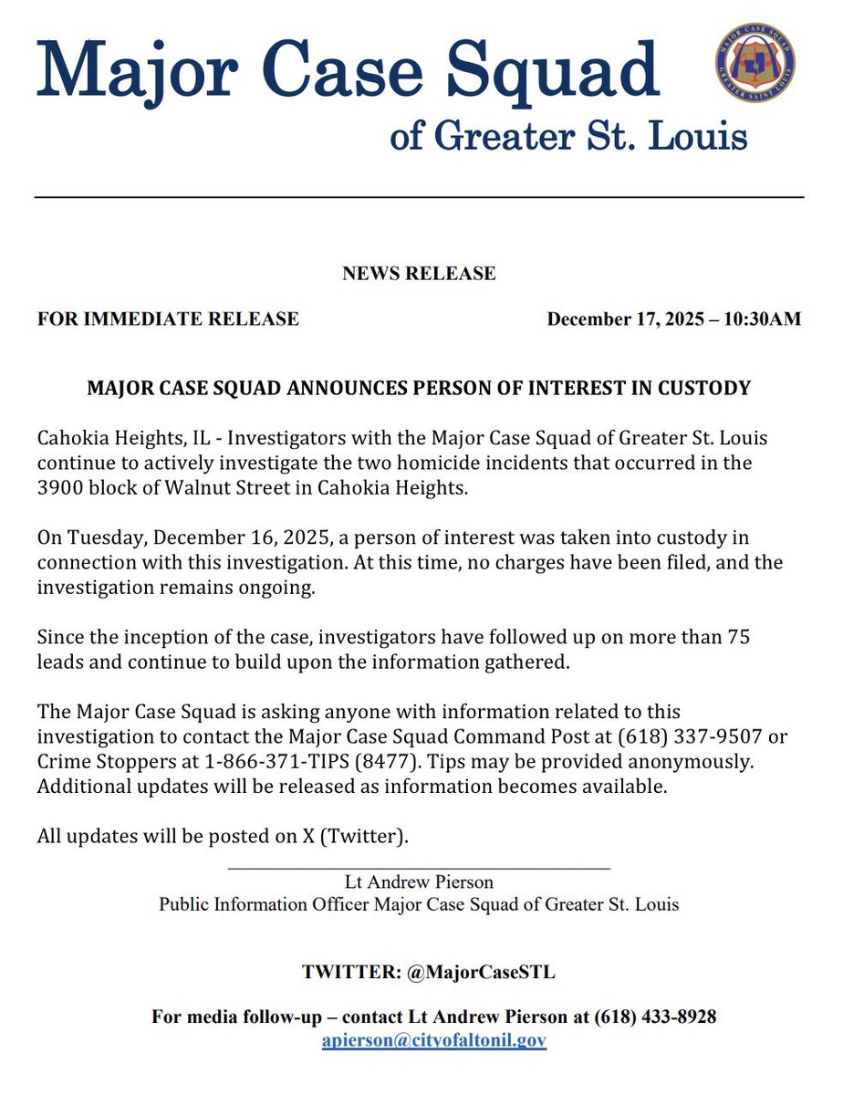 MajorCase St. Louis tweet media