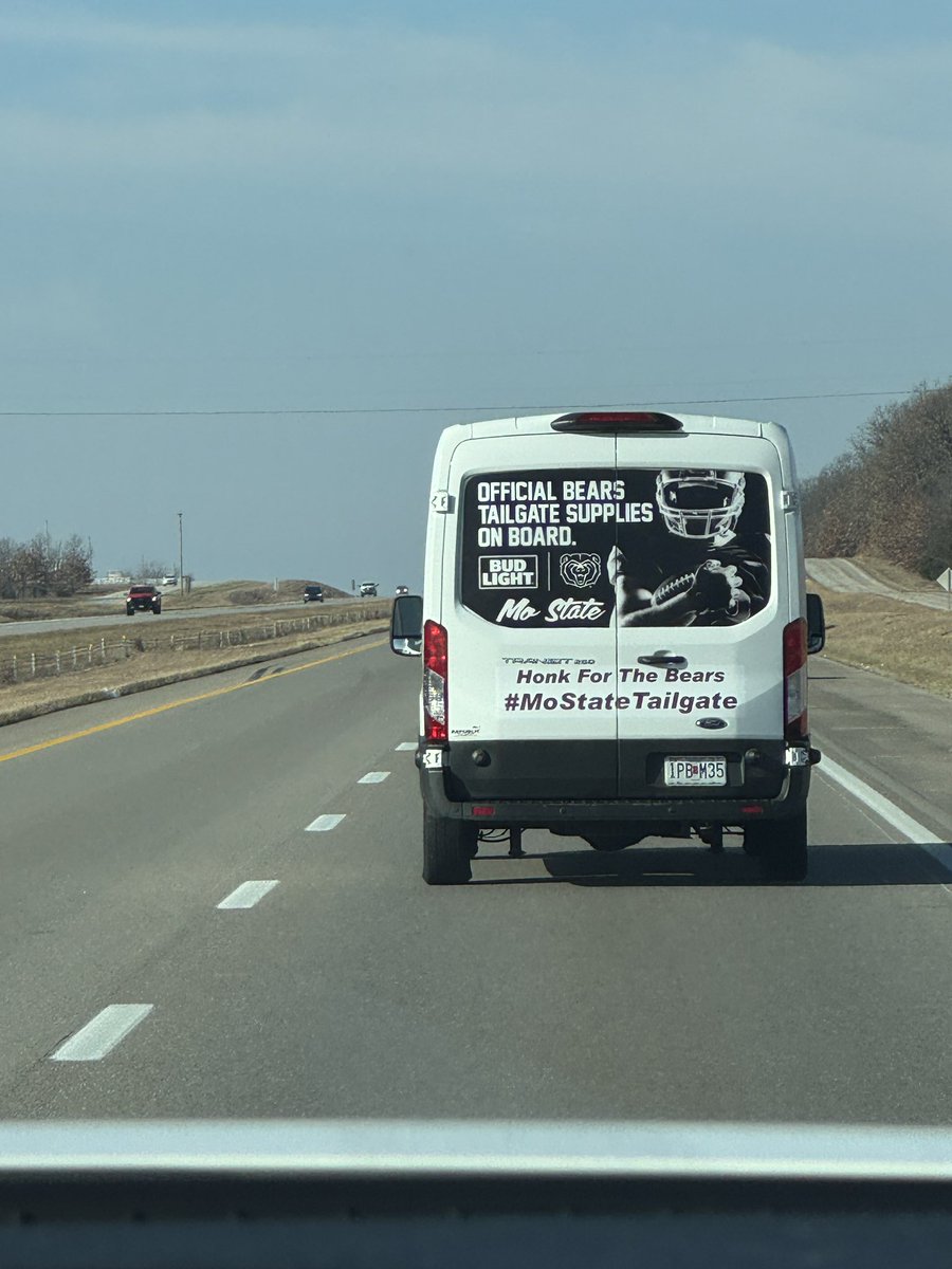 The WilFischer Convoy is enroute to Texas 🤠#BowlBound
<a href="/MoStateFootball/">Missouri State Football</a> 
<a href="/IamCoreyRiggs/">Corey Riggs 🎙</a> 
<a href="/JoeyKiser/">Joey Kiser</a> 
<a href="/WilFischerSGF/">Wil Fischer Co. (MO)</a>