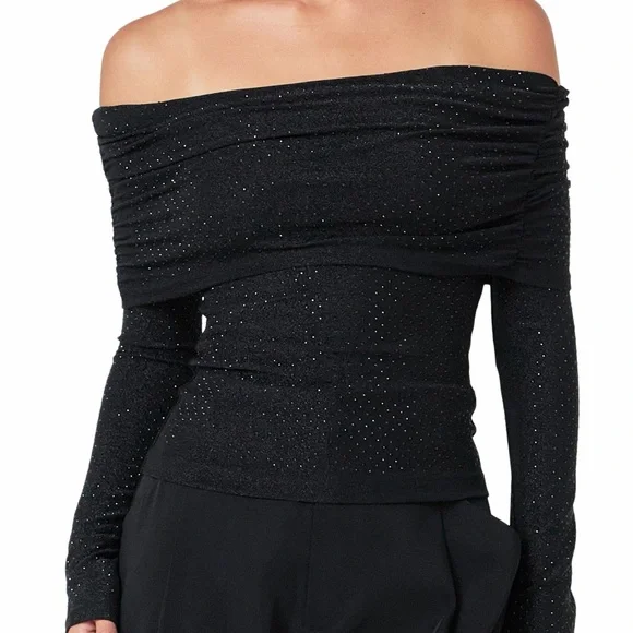 rusticrelics04's tweet photo. New Anthropologie Endless Rose, Black Off-the-Shoulder Rhinestone Top, Small https://t.co/Bx6XAG5rij #Anthropologie #AnthroStyle #AnthroFinds #EndlessRose #EndlessRoseStyle #BoutiqueFashion #BlackTop #LittleBlackTop #EveningTop #NightOutStyle #GlamTop #ChicStyle #FashionFinds https://t.co/9pgSE5qXZZ