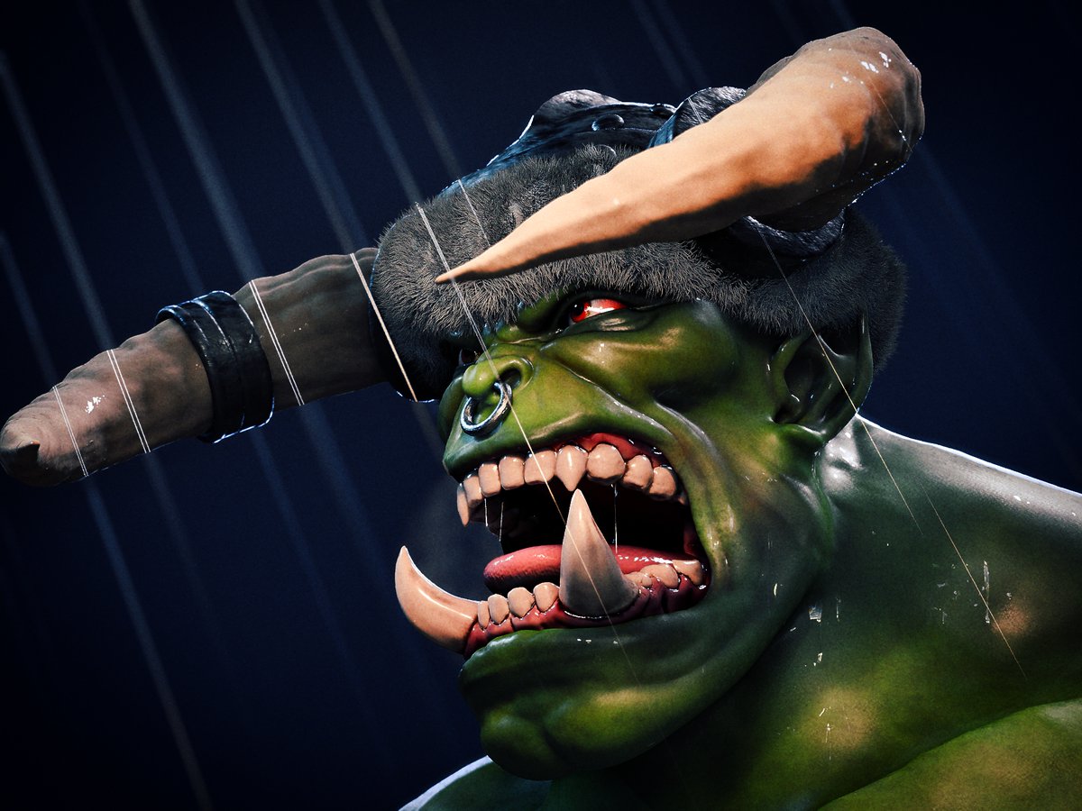 6-hour sculpt. Zug zug.