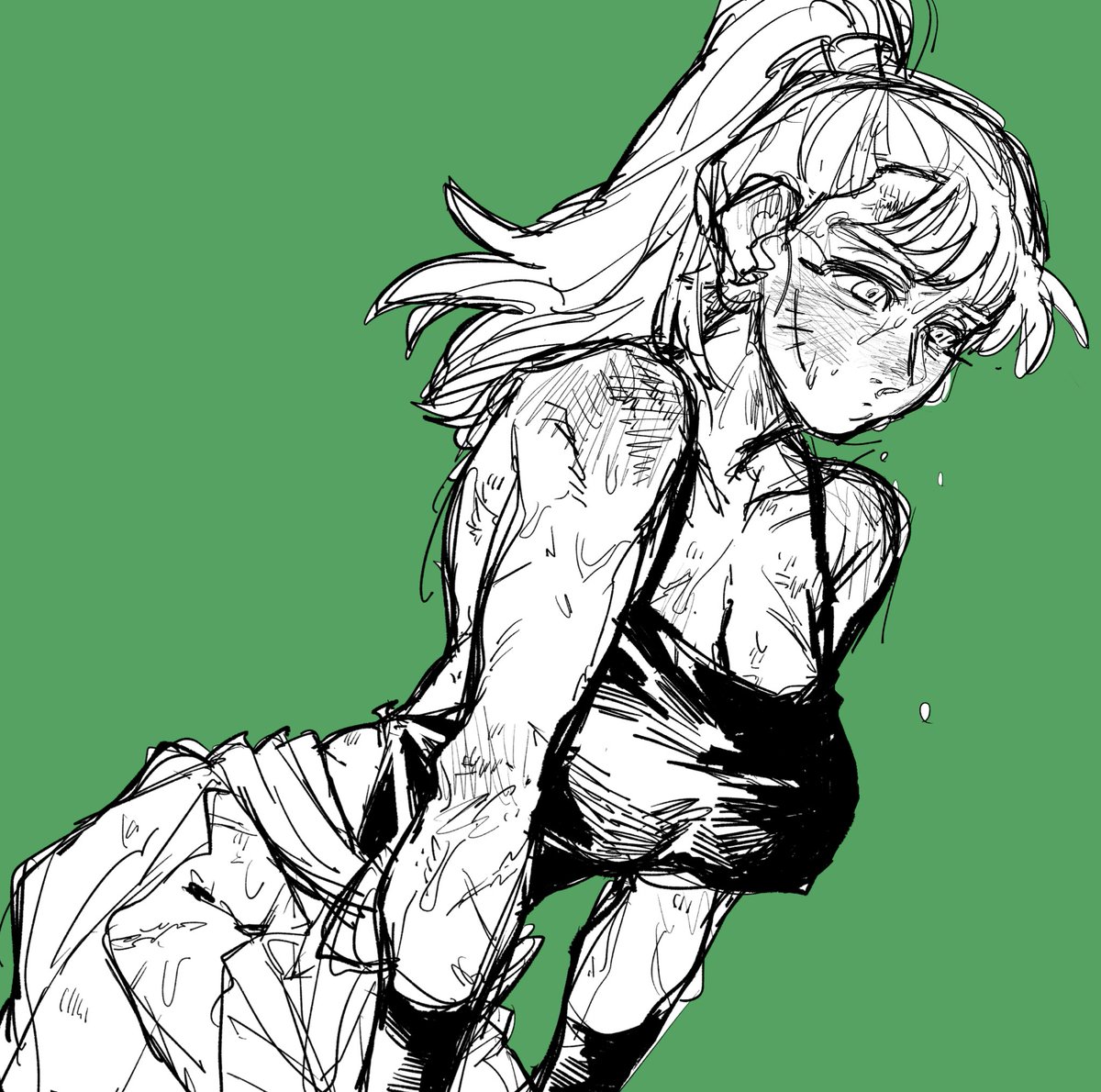 「女体化 後天性にょたであってもちょじせんぱは普通に強さは変わらんしこへとわたりあ」|屋敷下僕たっくん🧦のイラスト