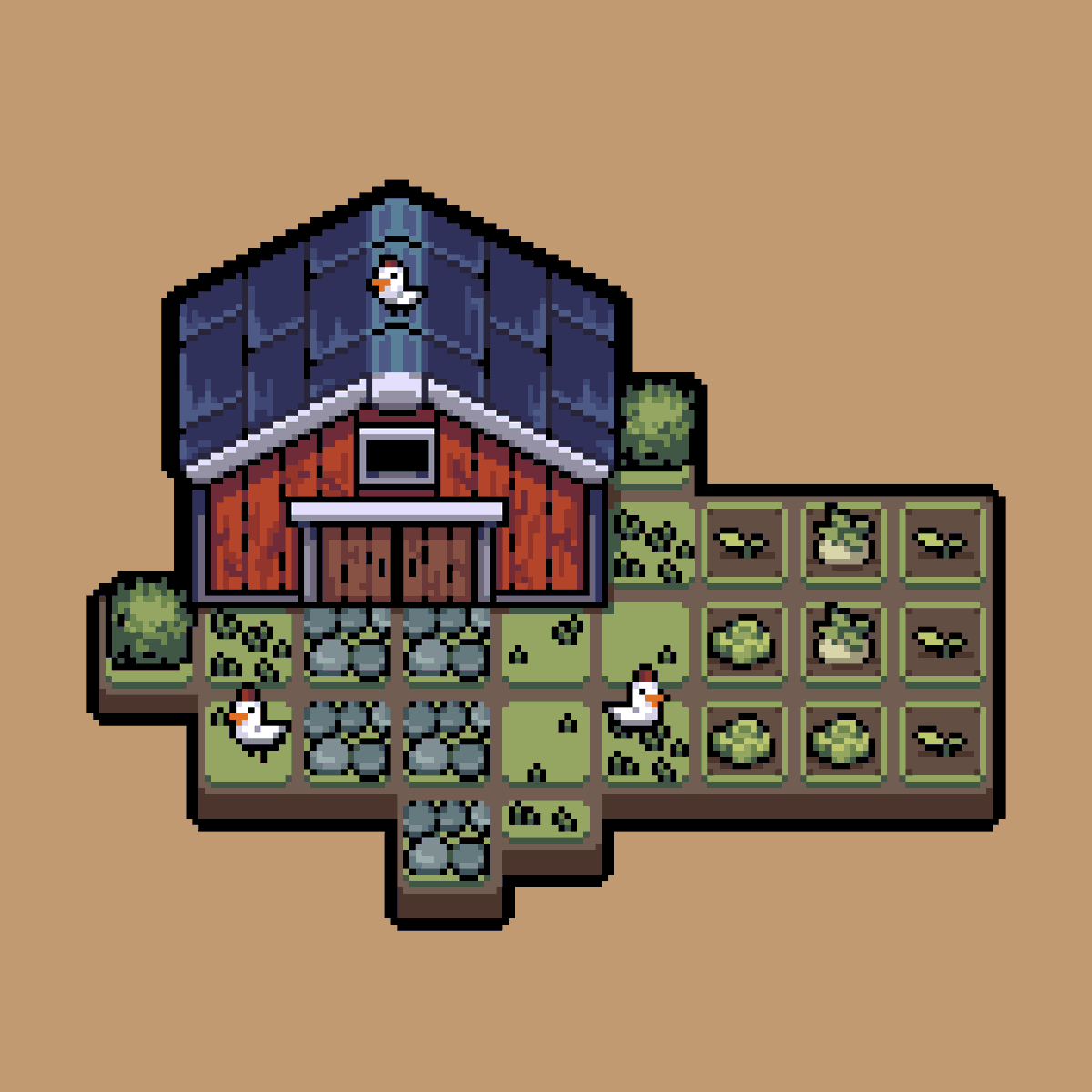 One of the works was used for new #aseprite updates.
#pixelart