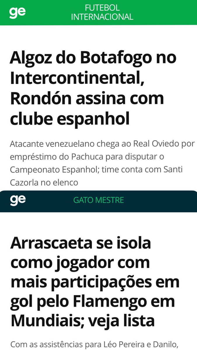 AroucheV's tweet image. Antes, como não existia o Mundial de Clubes, o Intercontinental era tratado como Mundial

Hoje o Mundial existe. Mas se o Flamengo chega à final, o Intercontinental volta a ser “Mundial”

E o verdadeiro Mundial de Clubes se transforma em “Intercontinental”

Que loucura.