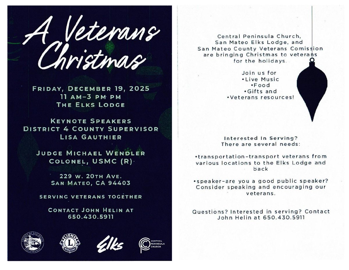 San Mateo County Veterans Services Office tweet media