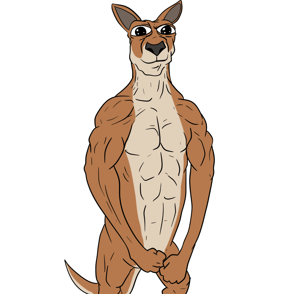 Kangaroos in control.