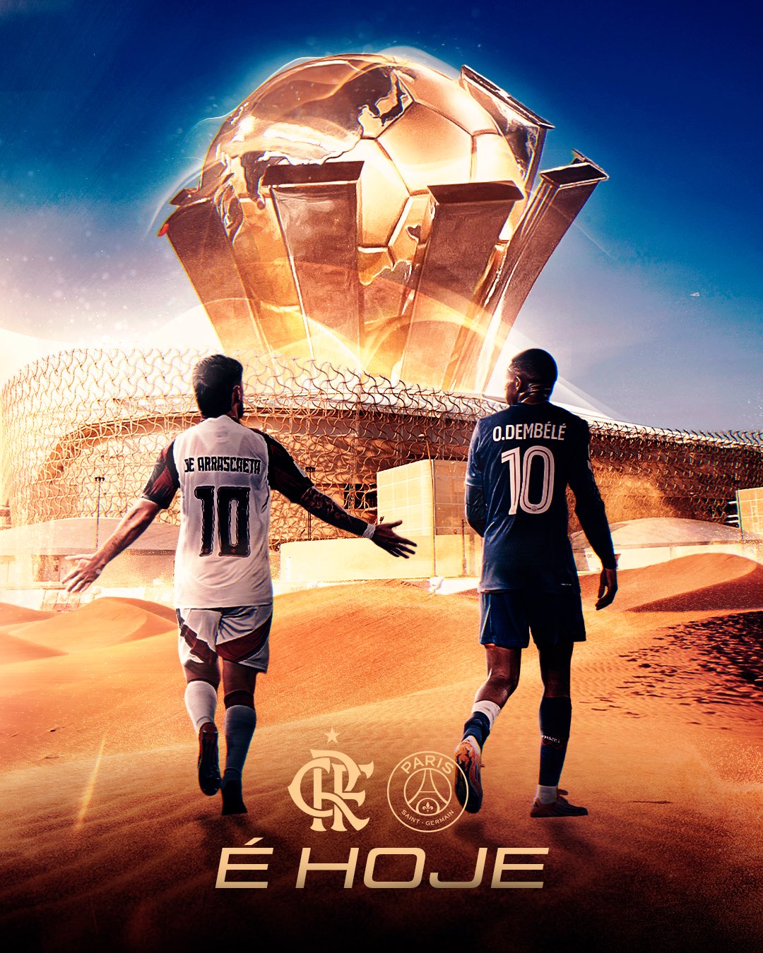 انطلاق مباراة باريس سان جيرمان وفلامنغو على ملعب أحمد بن علي بالدوحة في نهائي كأس القارات للأندية إنتركونتيننتال 2025 