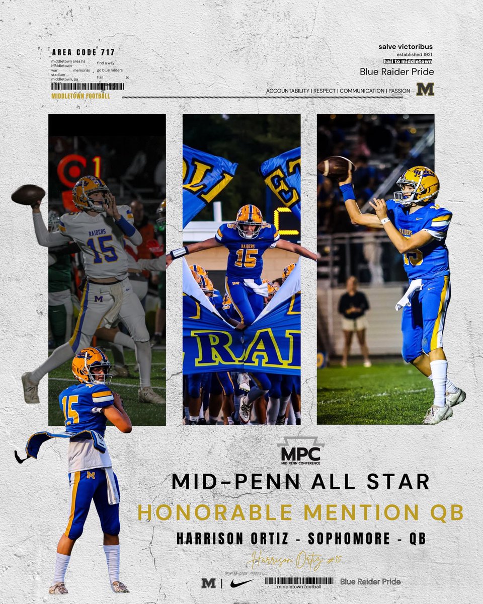 Middletown Football tweet media