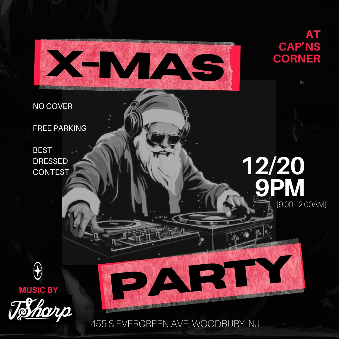 ThisIsJsharp's tweet image. Saturday we get it in for the holiday! 

CAPNS CORNER
No cover and ALL heat from 9-2am.