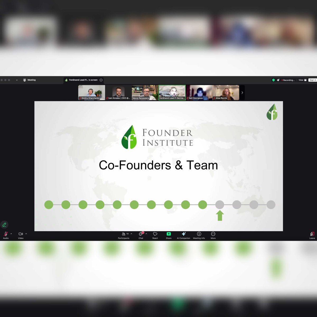 Had the amazing opportunity to mentor at the Founder Institute Startup Cohort! 🌟
Talked about hiring efficiently for startups – a topic close to my heart. 💡🙌
#StartupMentorship #Entrepreneurship #TeamBuilding #GivingBack #FounderInstitute