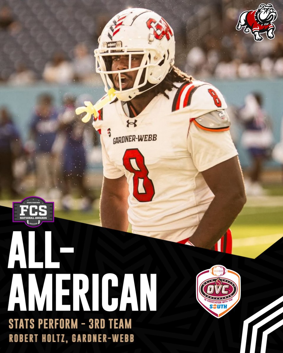 OVCBigSouthFB's tweet image. .@GWUFootball DL Robert Holtz (@RobertHoltz711) has been named a 3rd Team 𝗔𝗹𝗹-𝗔𝗺𝗲𝗿𝗶𝗰𝗮𝗻 by @OptaAnalystFCS.

More: bit.ly/4aDtFdf

#SKoDawgs |  #OVCBigSouthFB